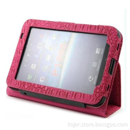 PU Leather Case for Samsung Galaxy Tab P1000, Comes in Various Colors